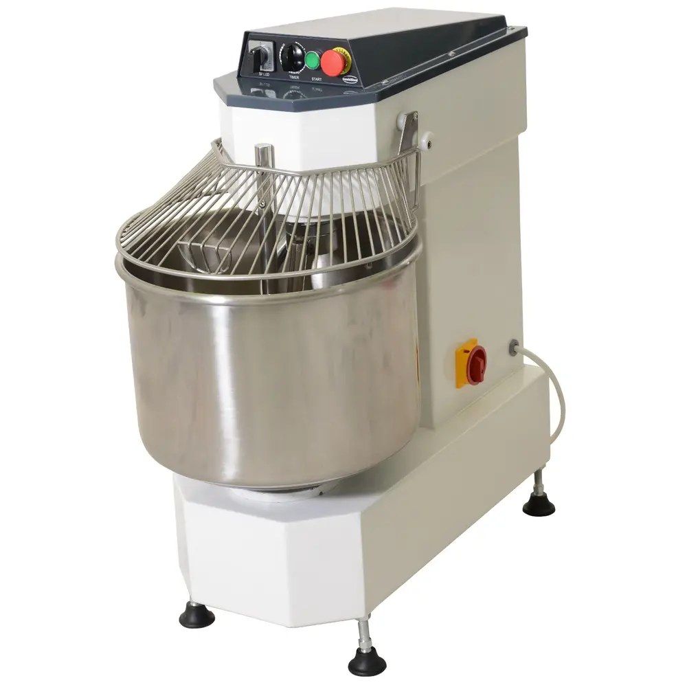 Combisteel Deegmenger | 20kg/35l | 2 Snelheden | Vaste Kop + Kom | 0.9kw (400v) | 480x950x1000(h)mm