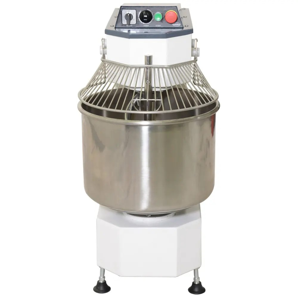 Combisteel Deegmenger | 20kg/35l | 2 Snelheden | Vaste Kop + Kom | 0.9kw (400v) | 480x950x1000(h)mm