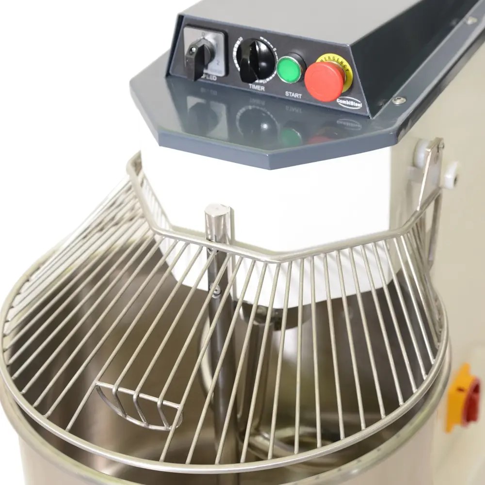 Combisteel Deegmenger | 20kg/35l | 2 Snelheden | Vaste Kop + Kom | 0.9kw (400v) | 480x950x1000(h)mm