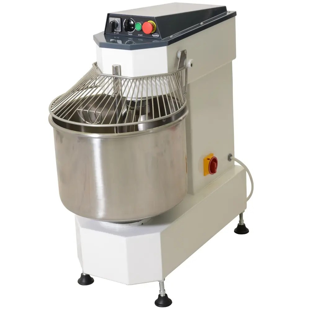 Combisteel Deegmenger | 30kg/50l | 2 Snelheden | Vaste Kop + Kom | 1.1kw (400v) | 540x1000x1100(h)mm