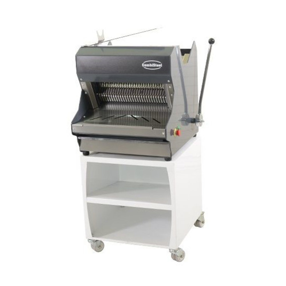 Combisteel Broodsnijmachine | Brood 430mm | Snijdikte 11mm | 0.37kw (230v) | 800x850x850(h)mm