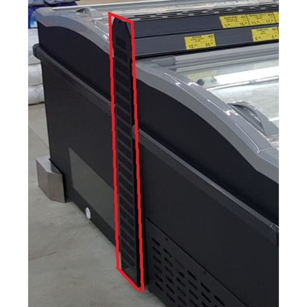 Combisteel Koppelstuk | Combisteel Supermarktvrieskisten | Lengte 1880mm