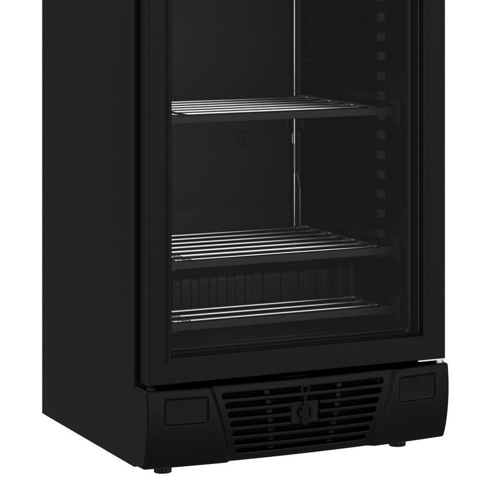 Combisteel Vrieskast | 382l | Zwart | -18°c/-24°c | Statisch | 640x670x1875(h)mm