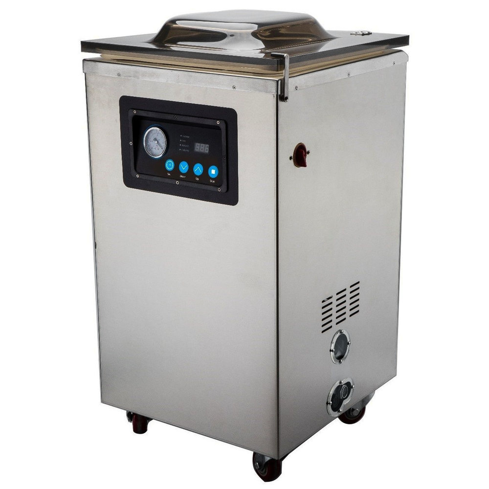 Combisteel Vacumeermachine | Rvs | Seallengte 410mm | Sealkamer 438x425x178mm | Cyclustijd 5-90 Sec. | 537x512x1016(h)mm