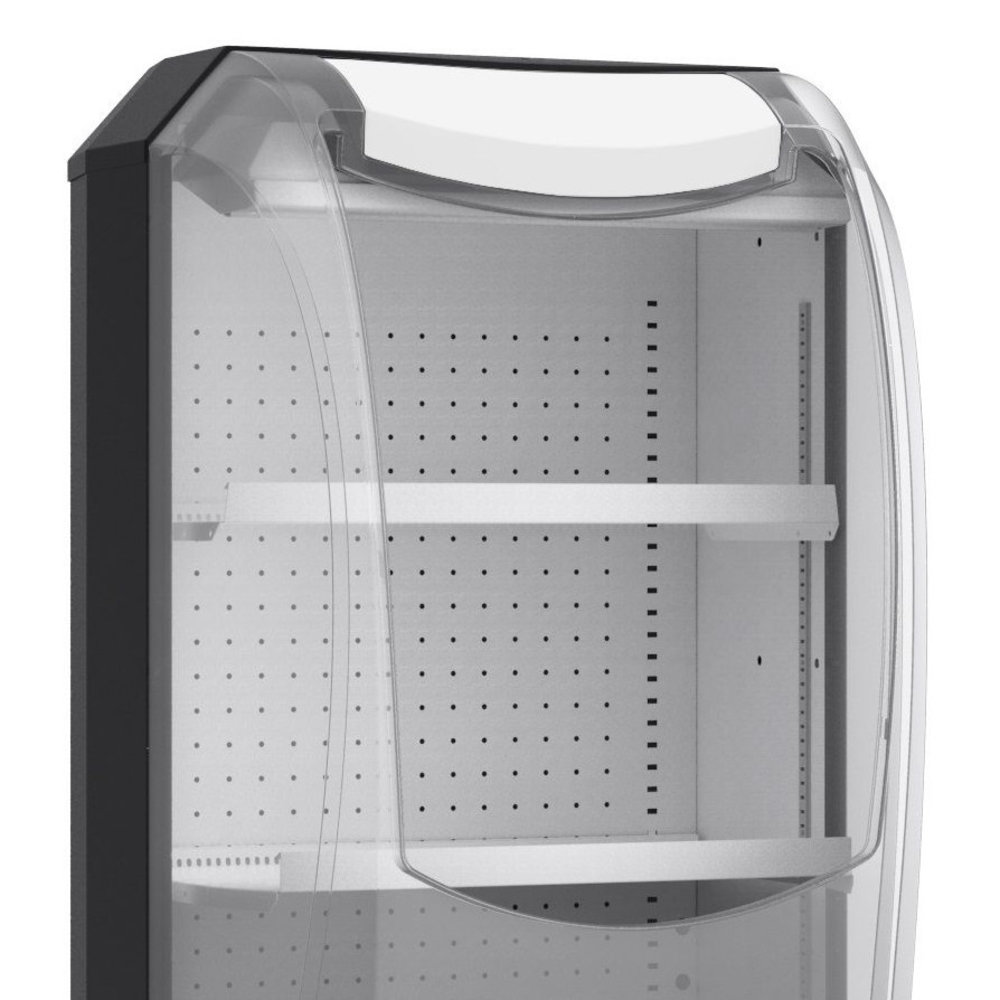 Combisteel Impulskoeler | 274l | Zwart | +2°c/+15°c | Geforceerd | 3 Niveaus | Wielen (geremd) | 655x575x1498(h)mm