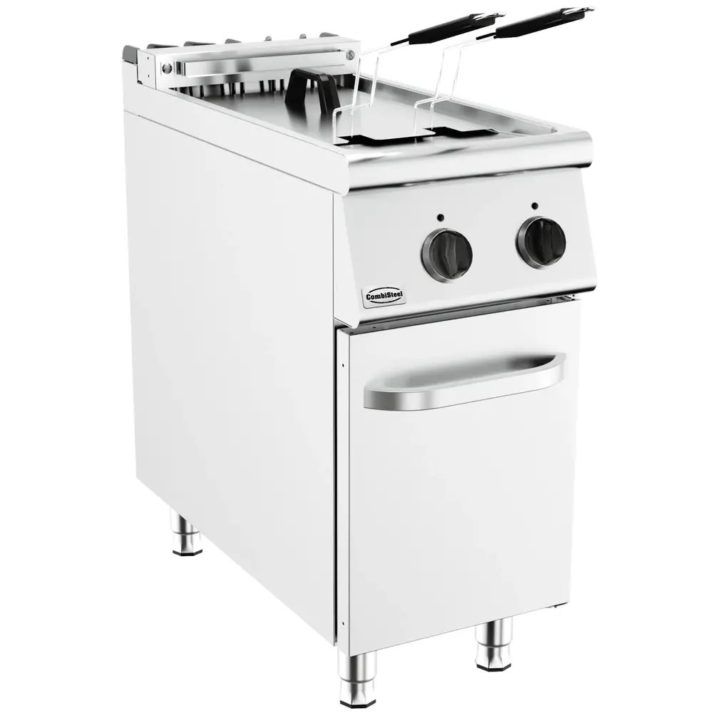 Combisteel Friteuse | Base 900 | Elektrisch | 22l | 18kw (400v) | Aftapkraan | 400x900x900(h)mm