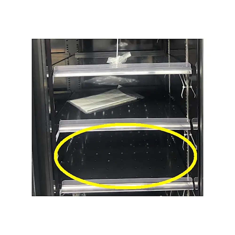 Combisteel Geperforeerd Schap (midden) | Combisteel Koelingen | Zwart