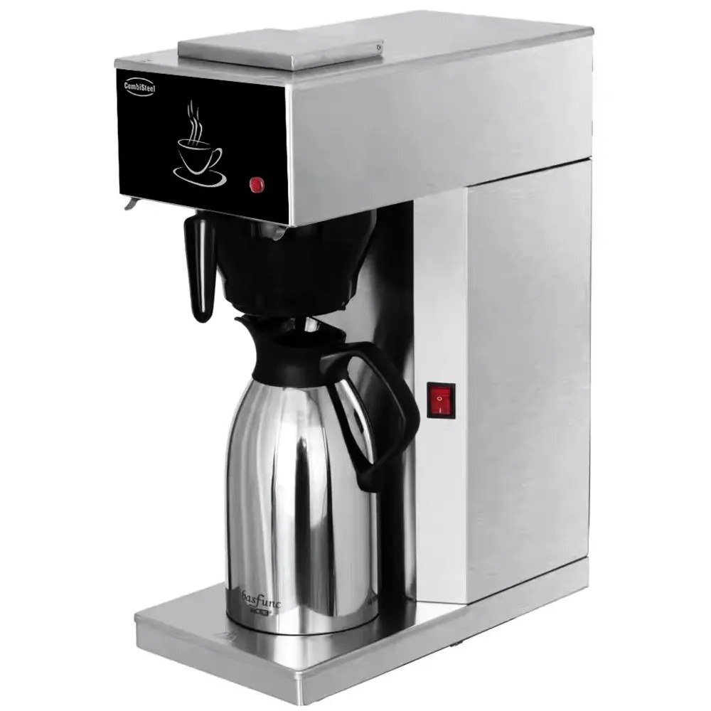 Combisteel Koffiezetapparaat | Rvs | Enkel | 1.8l | Incl. Rvs Thermoskan | 1.9kw (230v) | 205x405x527(h)mm