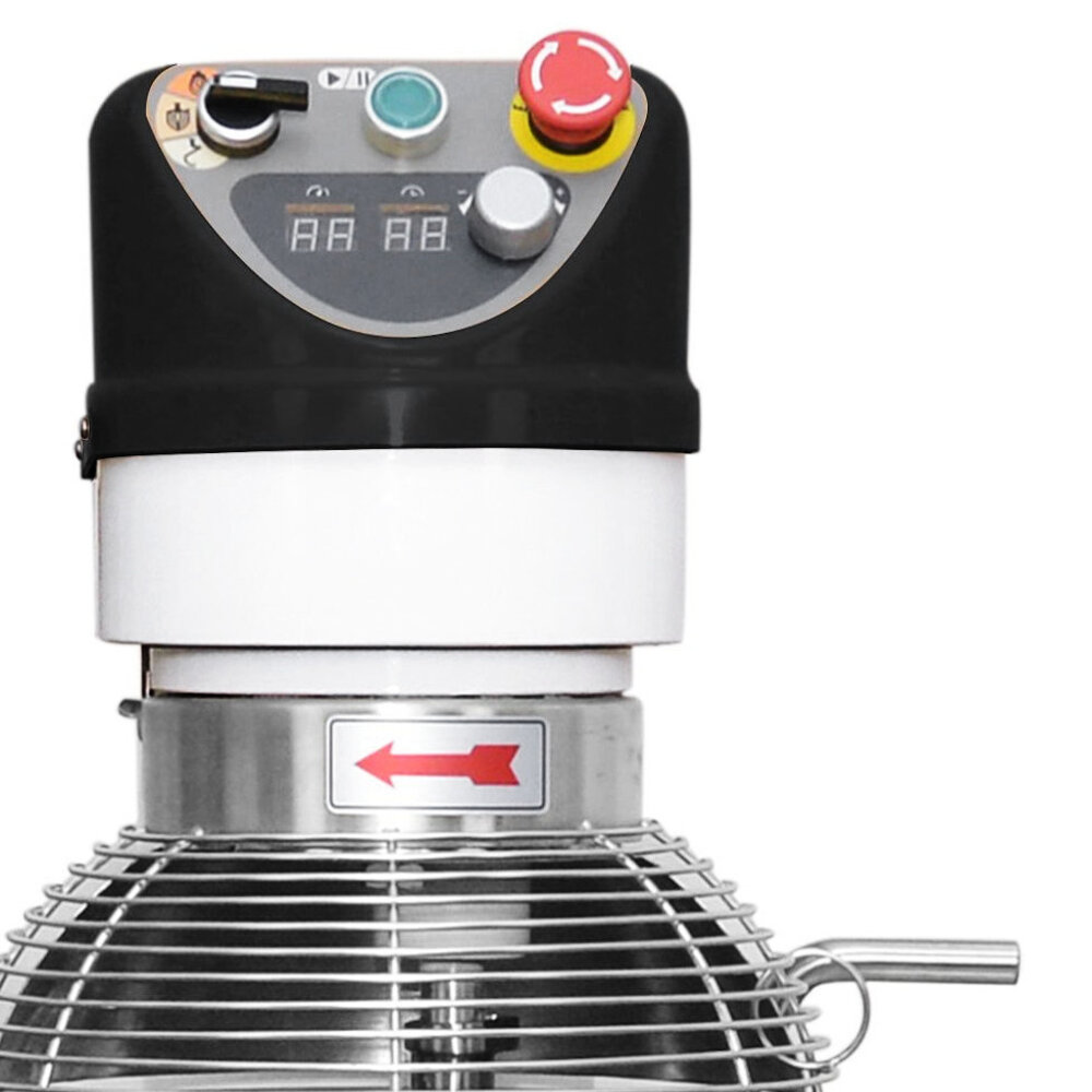 Combisteel Planeetmenger | 4kg/10l | 10 Snelheden | Verwijderbare Kom | 0.75kw (230v) | 447x518x690(h)mm