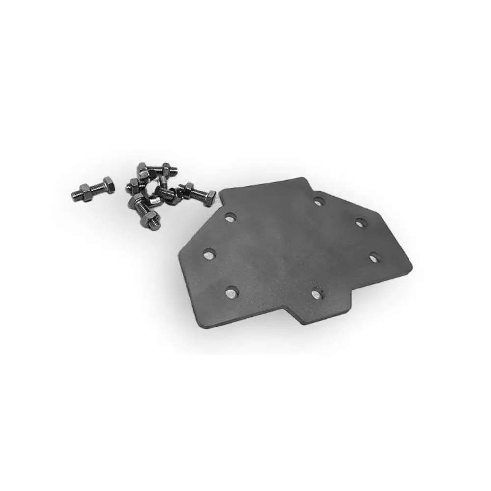 Combisteel Eindstuk | Combisteel Sleufgoten | Rvs | 140x97(h)mm