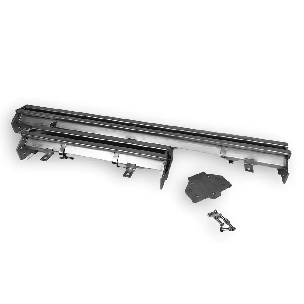 Combisteel Eindstuk | Combisteel Sleufgoten | Rvs | 140x97(h)mm