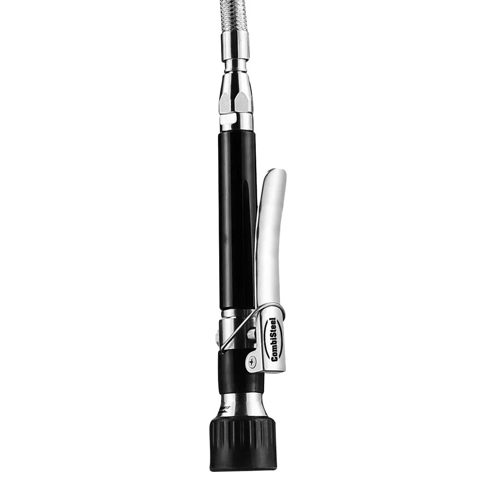 Combisteel Voorspoeldouche | Flexibele Hals | Zwenkkraan | Mengkraan | 1-gats | 390x975(h)mm