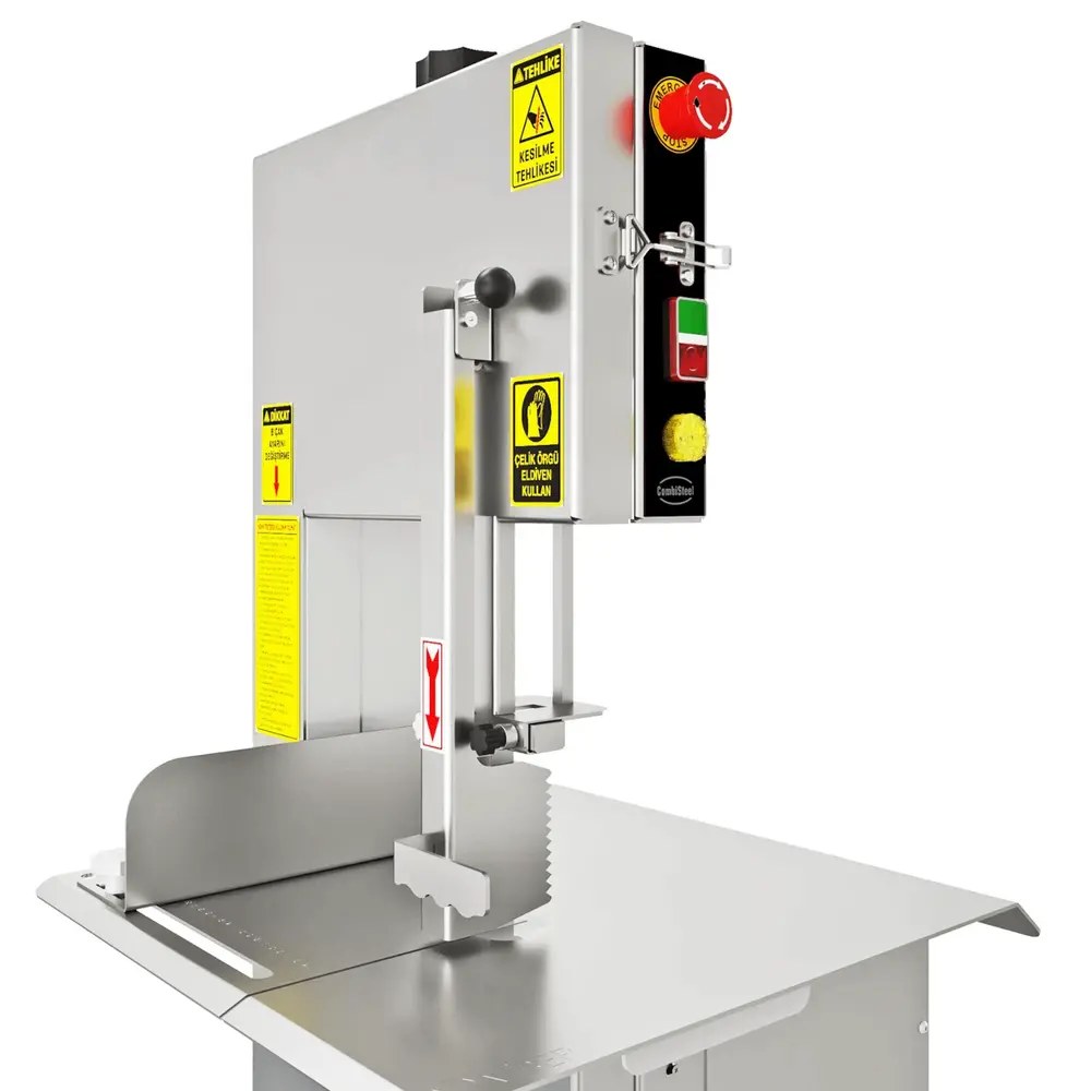 Combisteel Beenderzaag | Rvs | Werkoppervlak 700x650 | Werkhoogte 350 | 1.1kw (230v) | 670x620x1150(h)mm