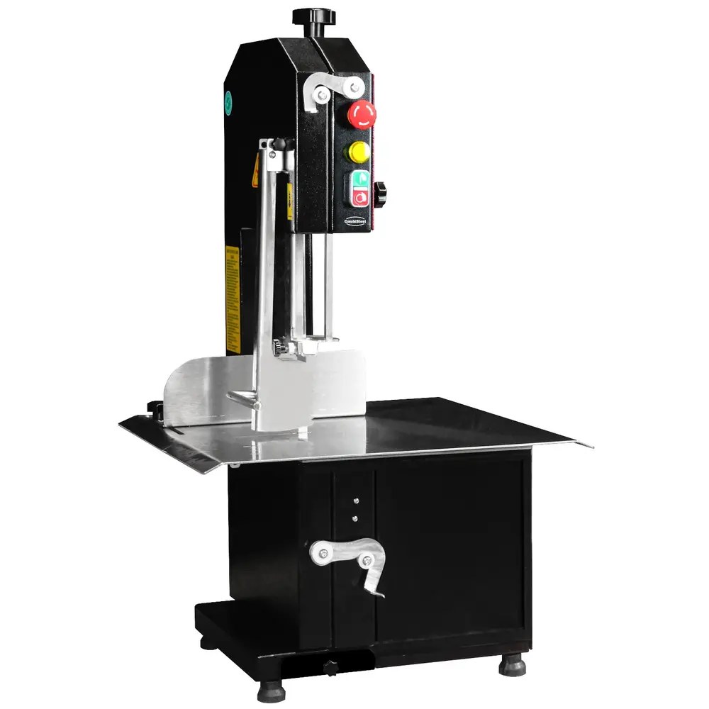 Combisteel Beenderzaag | Zwart | Werkoppervlak 700x650 | Werkhoogte 350 | 1.1kw (230v) | 670x620x1150(h)mm