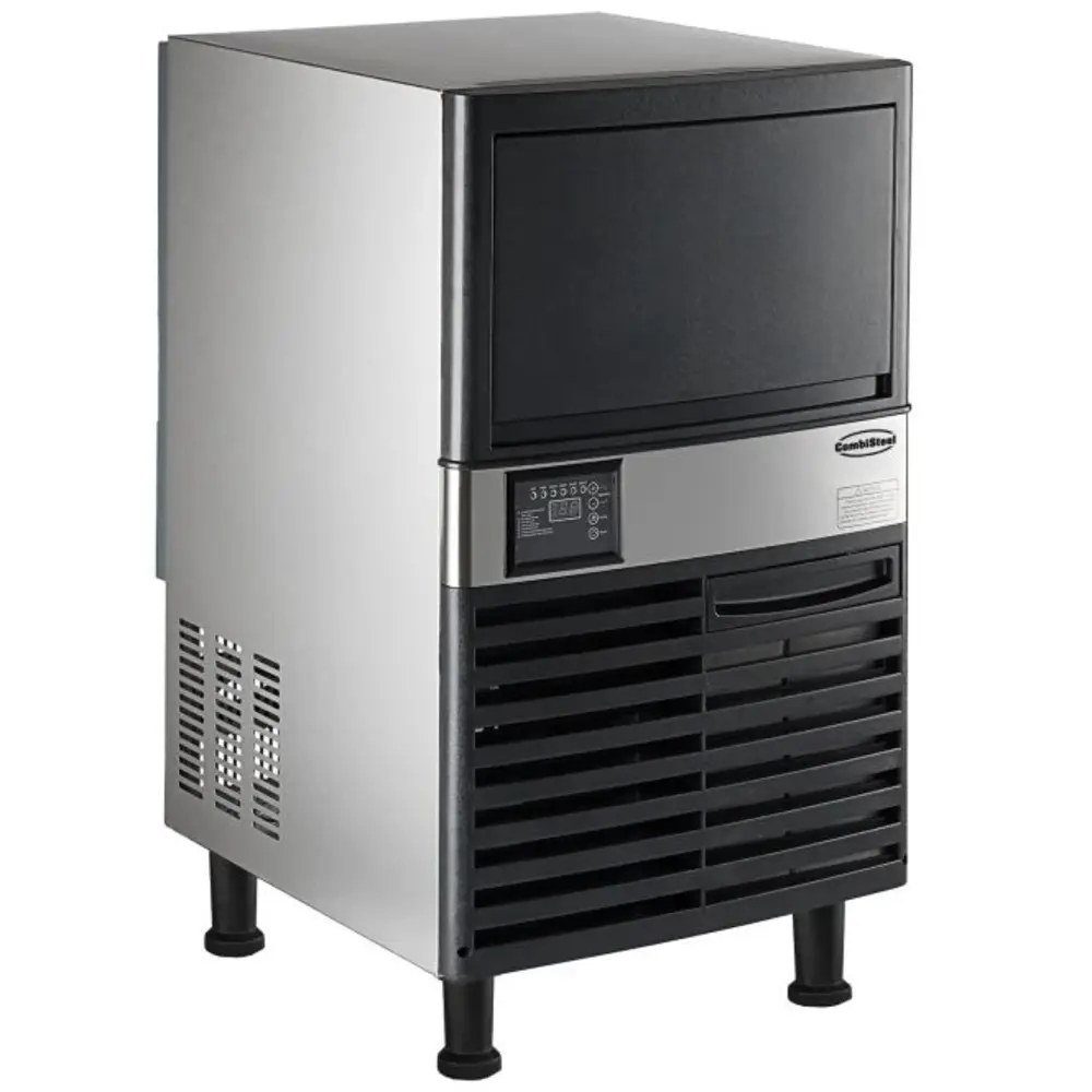 Combisteel Ijsblokjesmachine | Volle Blokjes (div. Formaten) | 55kg/24u | Bunker 18kg | Luchtgekoeld | 500x590x853(h)mm