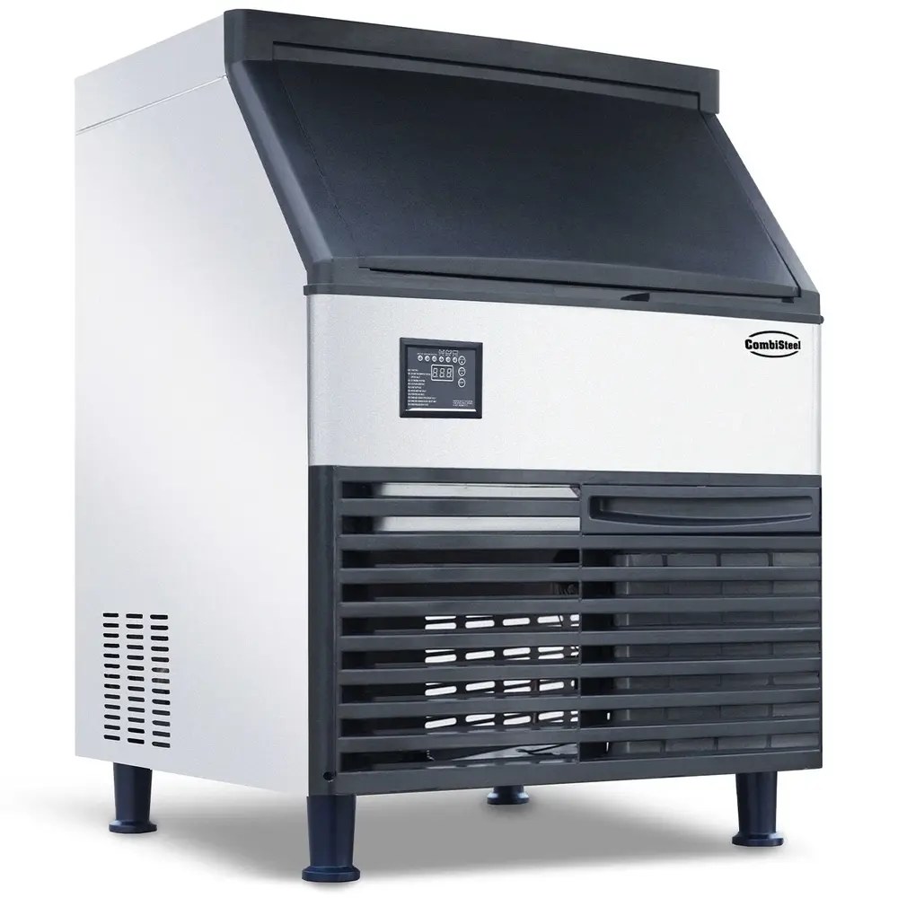 Combisteel Ijsblokjesmachine | Volle Blokjes (div. Formaten) | 95kg/24u | Bunker 36kg | Luchtgekoeld | 780x745x900(h)mm