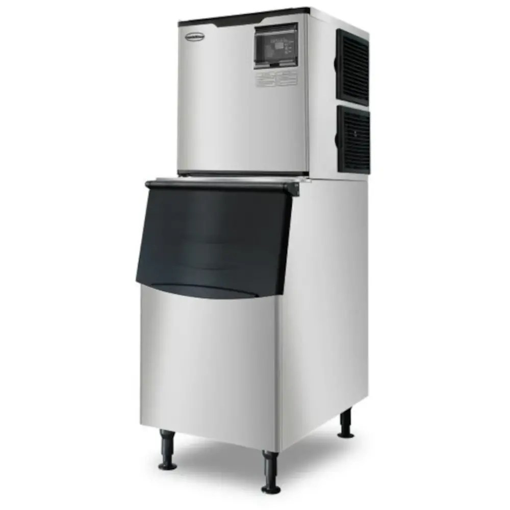 Combisteel Ijsblokjesmachine | Volle Blokjes (div. Formaten) | 225kg/24u | Bunker 170 kg | Luchtgekoeld | 803x832x1715(h)mm