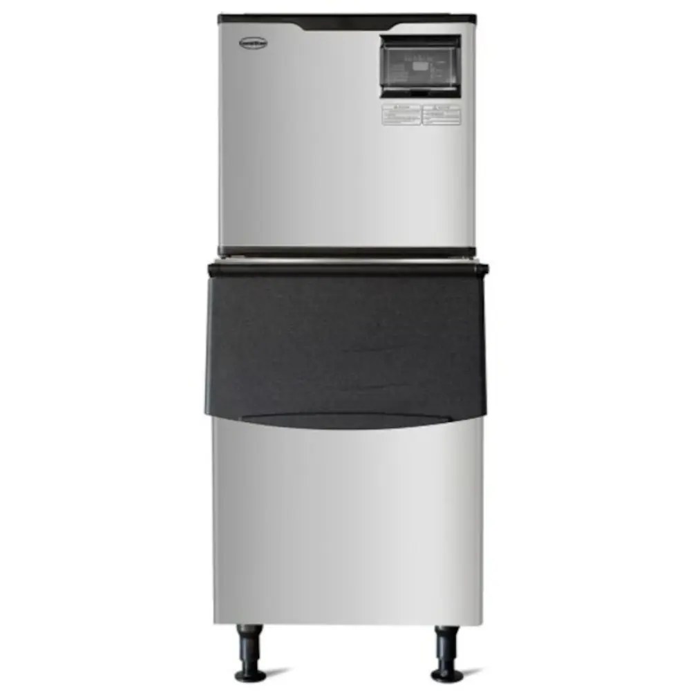 Combisteel Ijsblokjesmachine | Volle Blokjes (div. Formaten) | 225kg/24u | Bunker 170 kg | Luchtgekoeld | 803x832x1715(h)mm