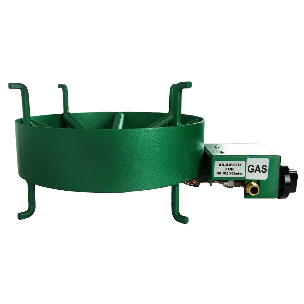 Combisteel Wokbrander | Gas | 15kw | Waakvlam | 380x550x210(h)mm