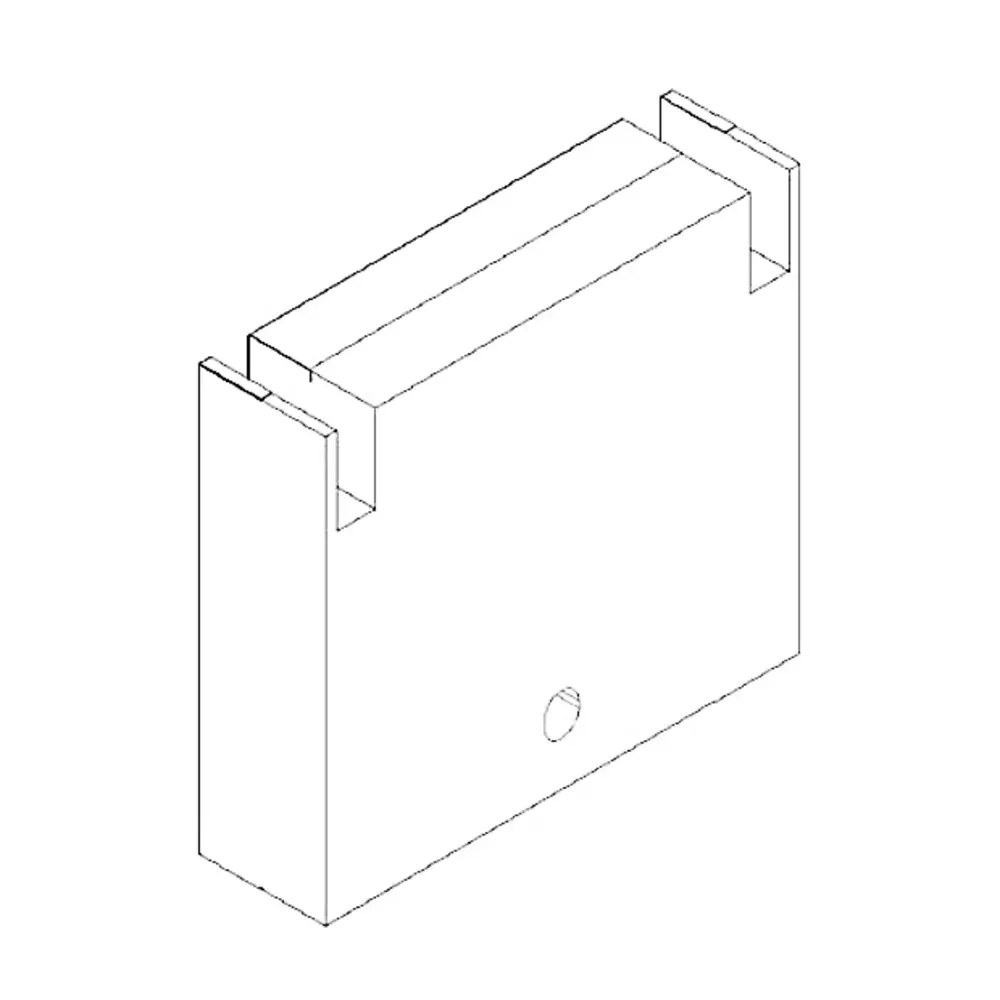 Combisteel Insteekunit-kit (250-100) | 380x101x340(h)mm