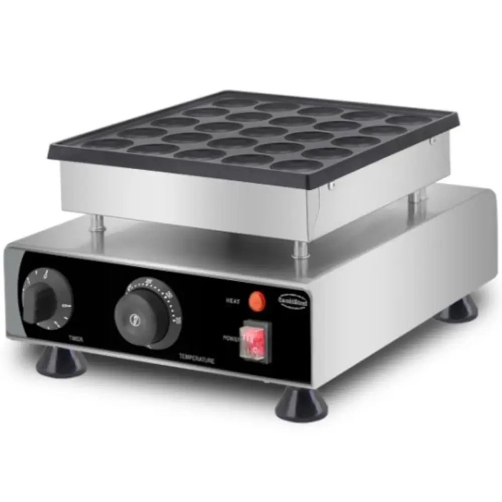 Combisteel Poffertjesplaat | 50°c/300°c | Rvs | Elektrisch | 0.9kw (230v) | 300x330x190(h)mm