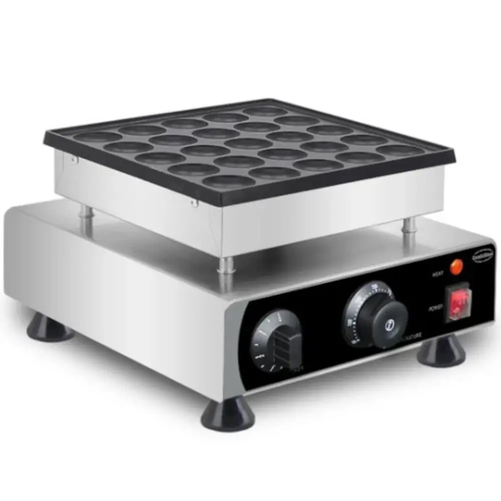 Combisteel Poffertjesplaat | 50°c/300°c | Rvs | Elektrisch | 0.9kw (230v) | 300x330x190(h)mm