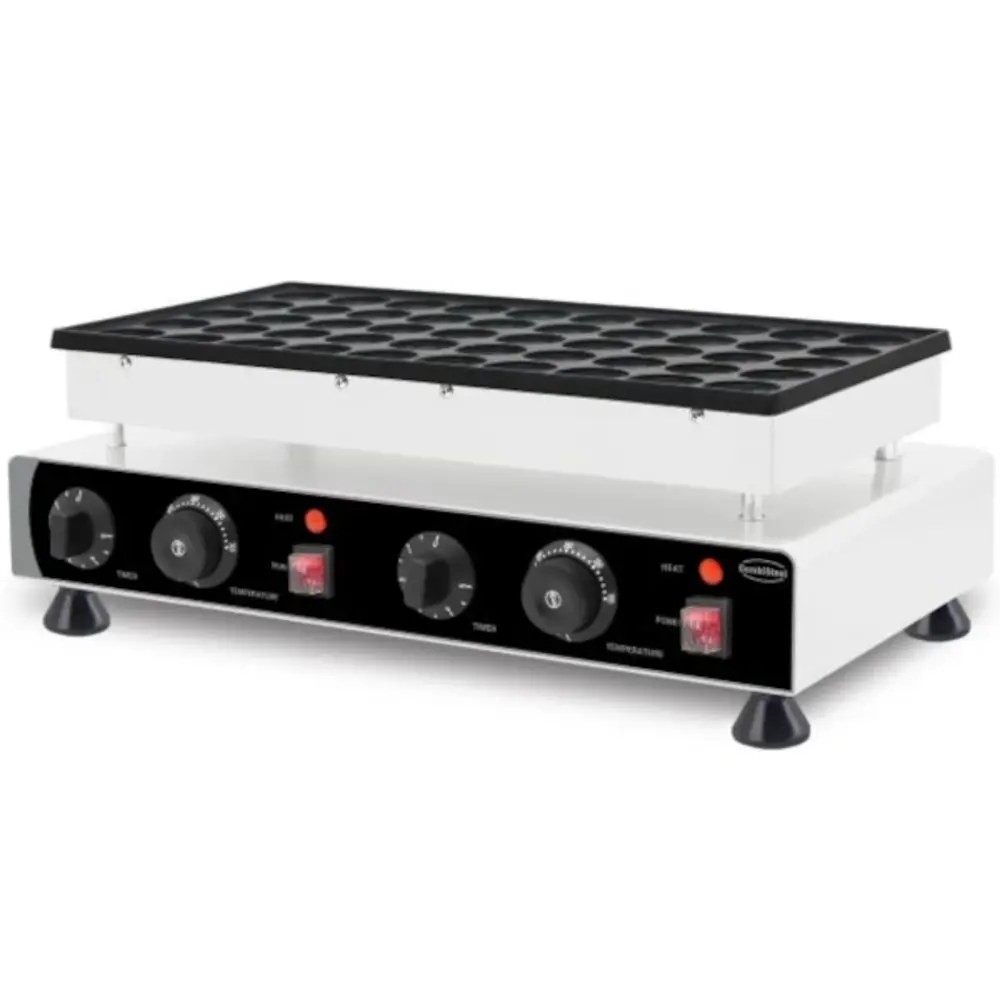 Combisteel Poffertjesplaat | 50°c/300°c | Rvs | Elektrisch | 1.8kw (230v) | 540x335x200(h)mm