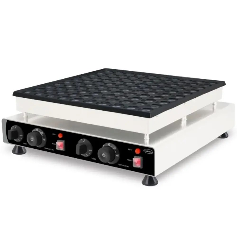 Combisteel Poffertjesplaat | 50°c/300°c | Rvs | Elektrisch | 2.4kw (230v) | 570x540x190(h)mm