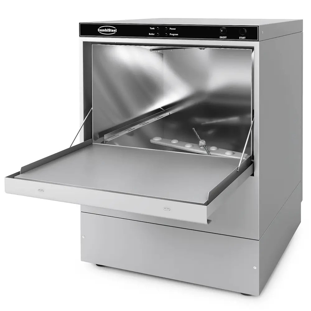 Combisteel Horeca Vaatwasser | Mand 500x500 | Afvoerpomp | Naglanspomp | 230v | 572x616x833(h)mm