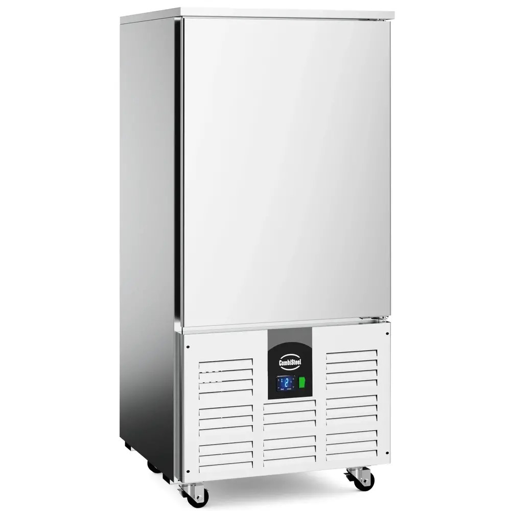 Combisteel Blastchiller | Standard Line | 9 Niveaus (en/gn) | Max. 60kg (koelen) / 38kg (vriezen) | 1.2kw (230v) | 800x800x1763(h)mm