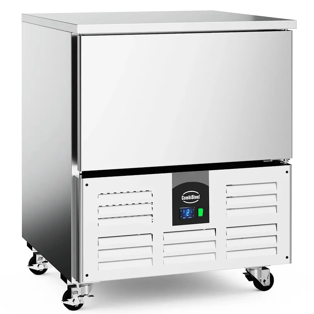 Combisteel Blastchiller | Standard Line | 5 Niveaus (1/1 Gn) | Max. 20kg (koelen) / 15kg (vriezen) | 0.75kw (230v) | 800x800x1000(h)mm