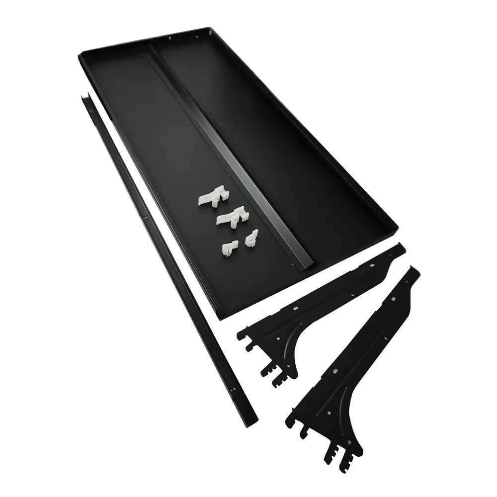 Combisteel Plateauset | Marco (1.3/2.5) | Zwart | Incl. Bevestiging