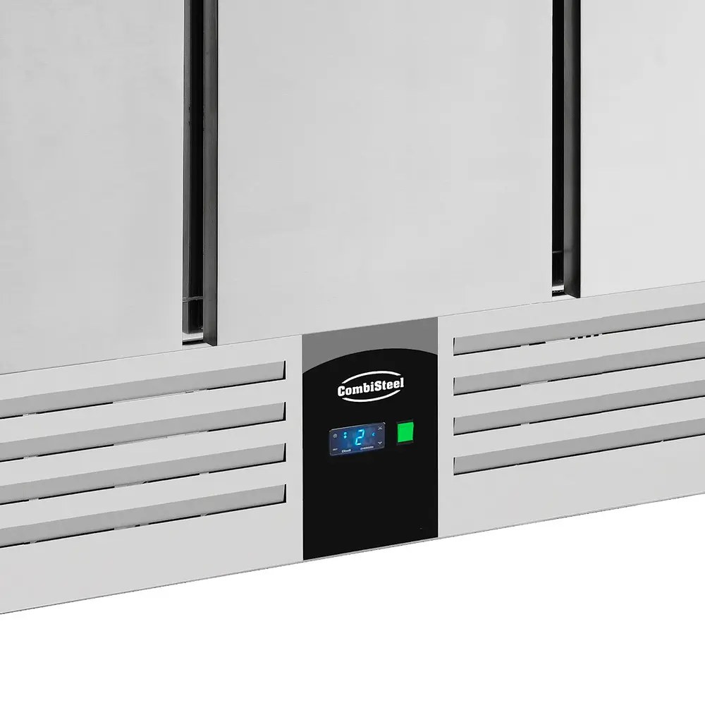 Combisteel Pizzawerkbank | Compact Line | 350l | 3 Deuren (1/1 Gn) | +2°c/+8°c | Statisch + Ventilator | 1400x700x1020(h)mm