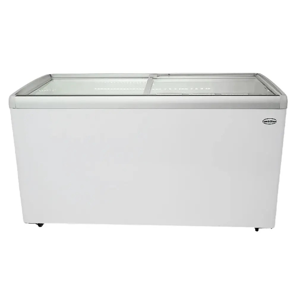 Combisteel Koel-/vrieskist | Lotte | 456l | Wit | -18°c/-25°c & 0°c/+10°c | Statisch | Schuifdeksels | Wielen | 1434x653x840(h)mm