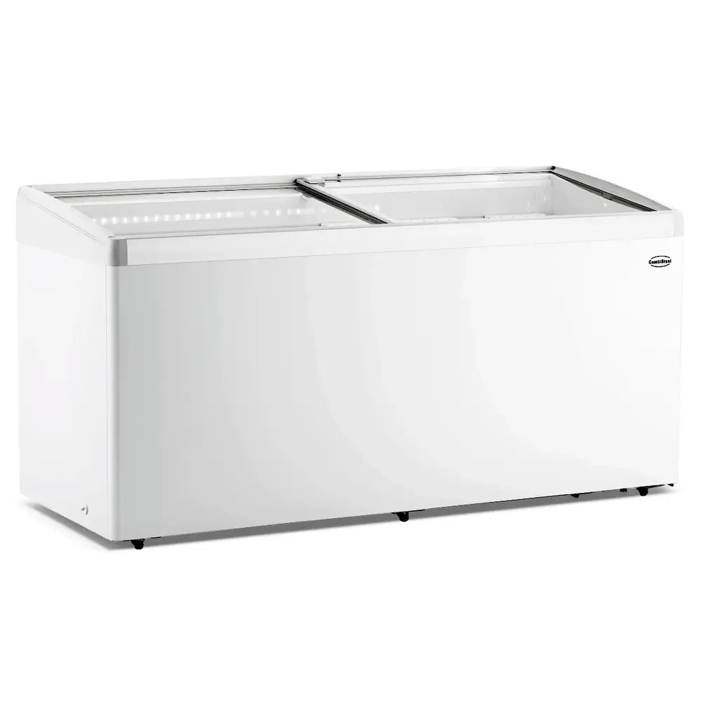 Combisteel Koel-/vrieskist | Lotte | 516l | Wit | -18°c/-25°c & 0°c/+10°c | Statisch | Schuifdeksels | Wielen | 1634x653x840(h)mm
