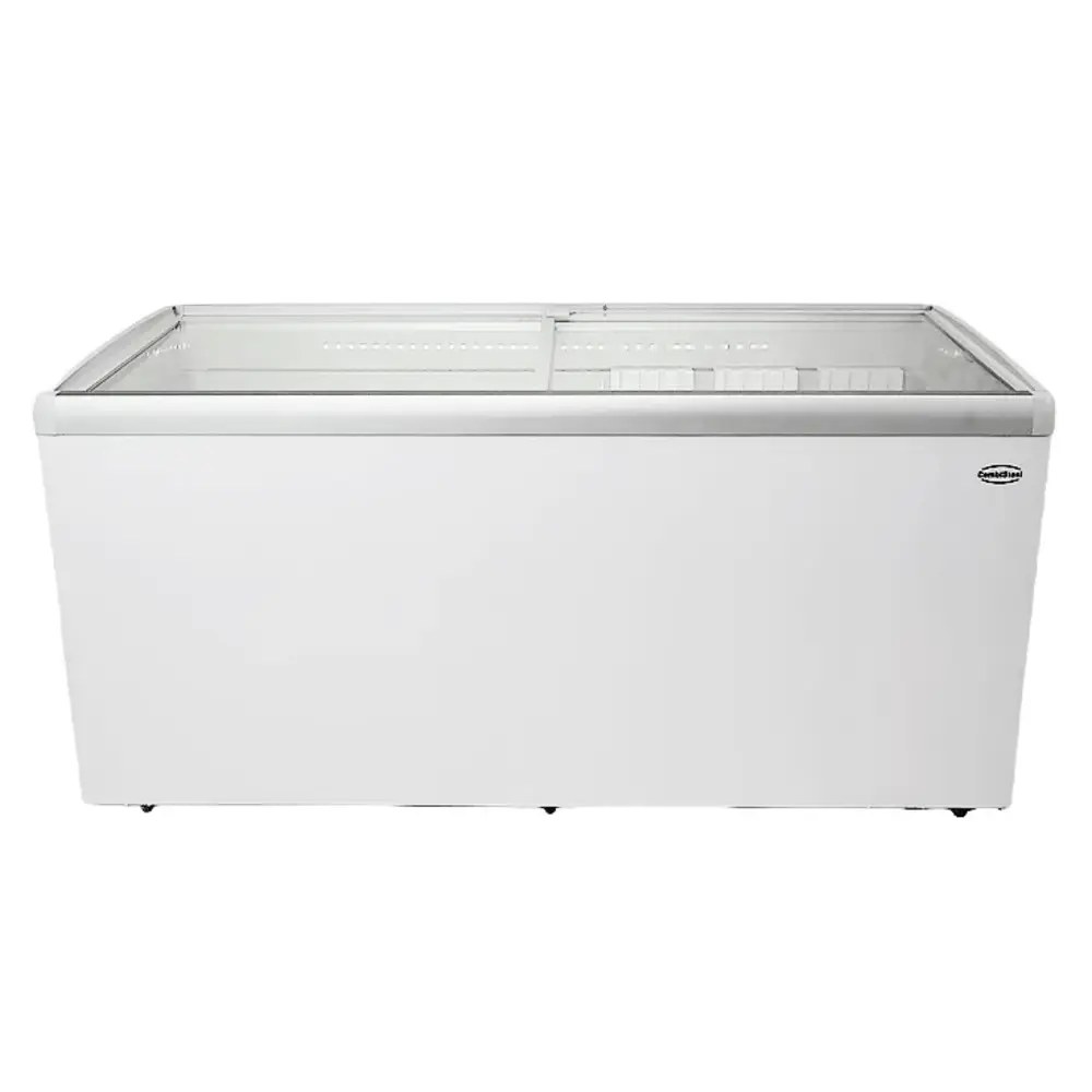 Combisteel Koel-/vrieskist | Lotte | 516l | Wit | -18°c/-25°c & 0°c/+10°c | Statisch | Schuifdeksels | Wielen | 1634x653x840(h)mm