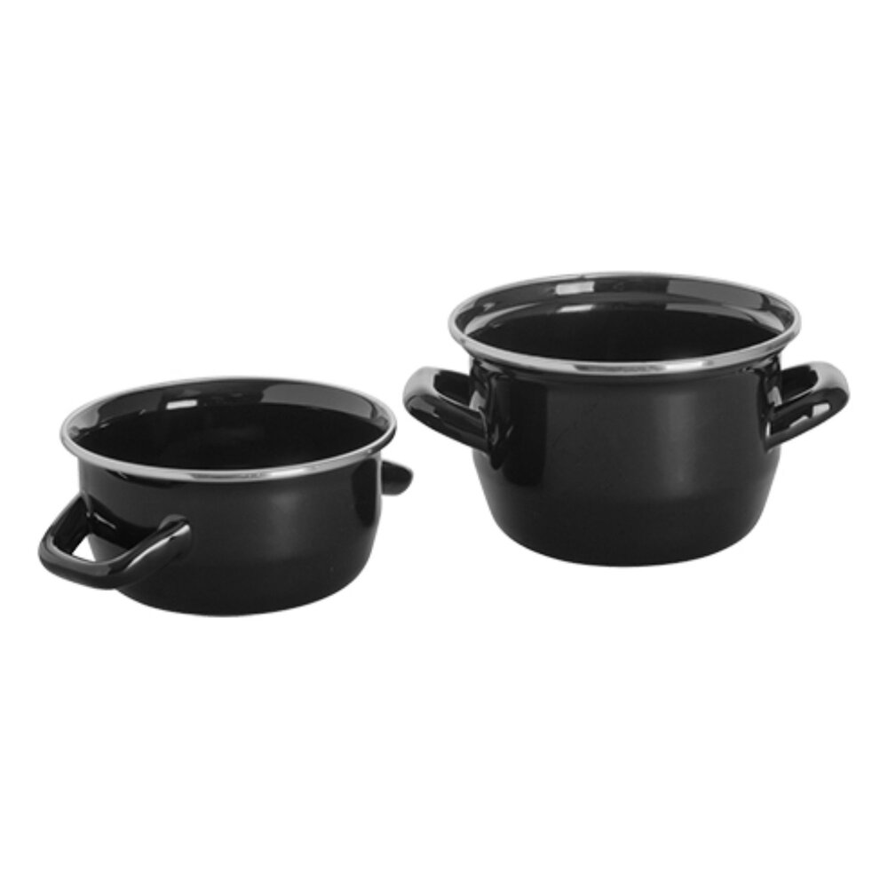 Emga Mosselpan | Geëmailleerd | 0.9l | Div. Warmtebronnen | Incl. Deksel | ø120mm