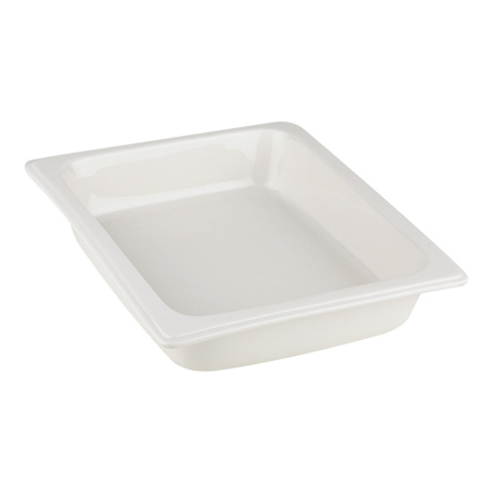 Emga Gastronorm Bak Porselein | 1/2 GN | 32,5x26,5x6(h)cm