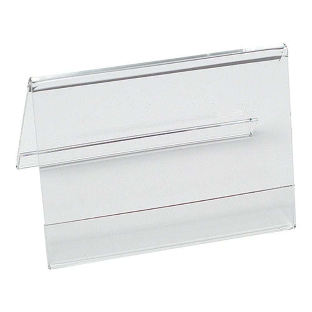 Emga Menu Standaard | Transparant Plexiglas | 120x80(h)mm