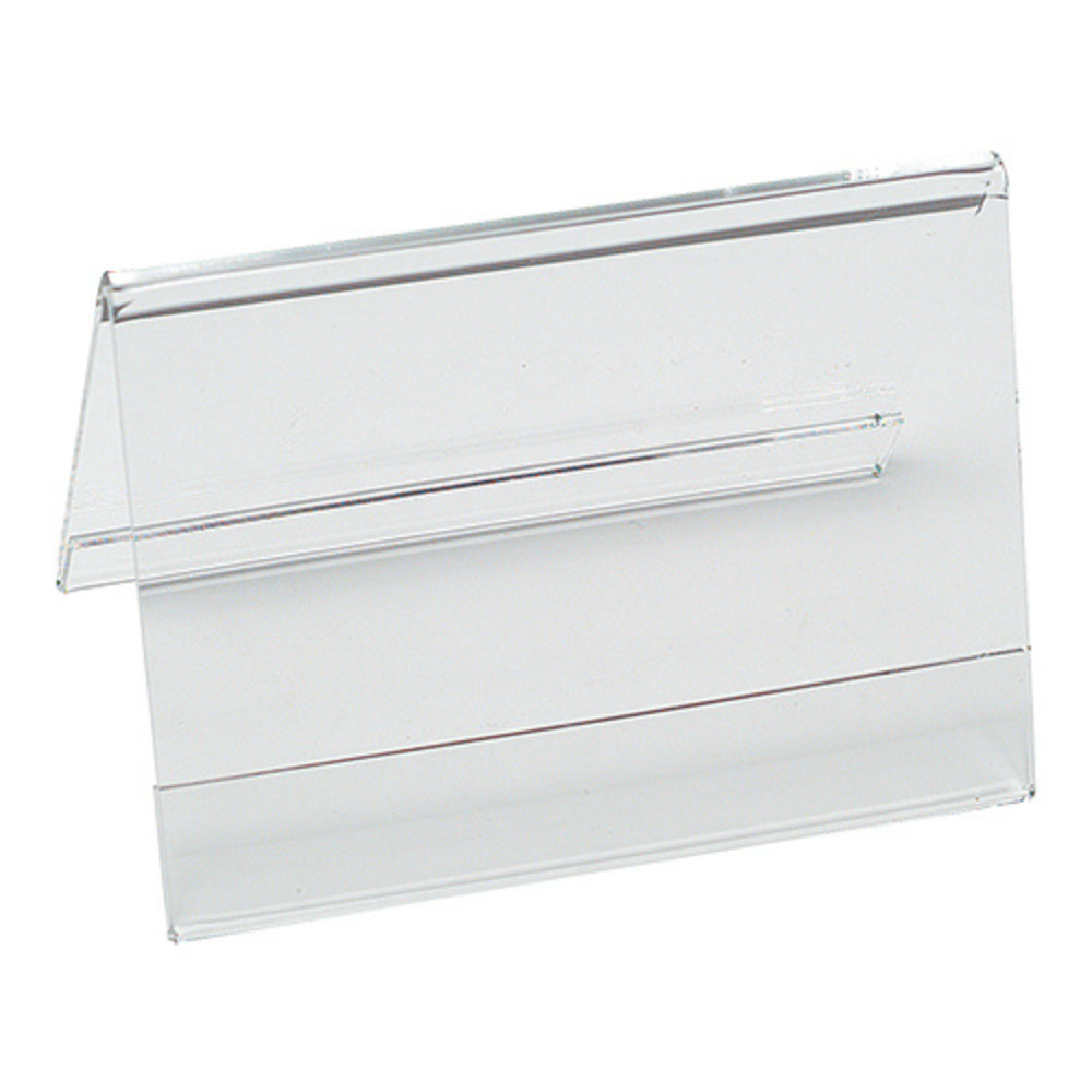 Emga Menu Standaard | Transparant Plexiglas | 100x80(h)mm