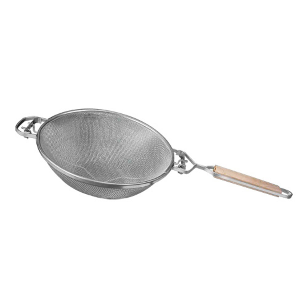 Emga Oplegzeef | Vertind | Dubbel Gaas + Beschermbeugel + Houten Steel | ø230mm
