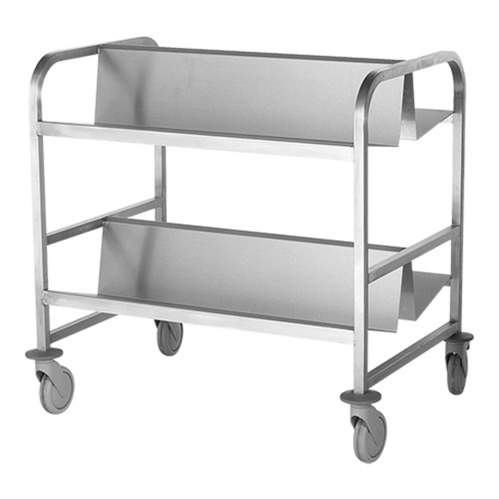 Emga Bordentransportwagen Met 2 Plateau's | 900x600x900(h)mm