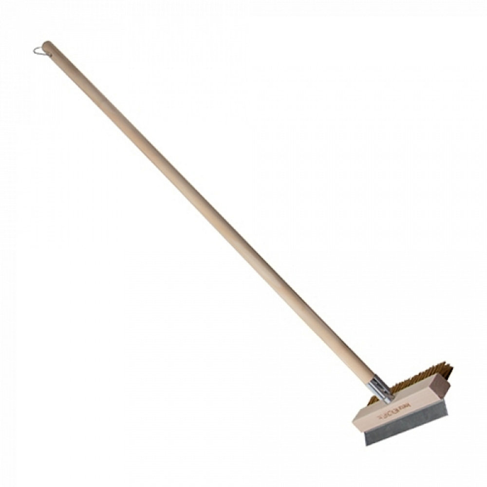 Emga Pizzaovenborstel | Metalen Schraper | Messing Borstel | 254x45x1060(h)mm
