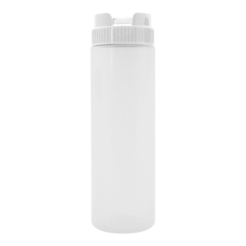 Emga Doseerfles | Wit | Non-drip | Maatverdeling | 0.36l | ø55x190(h)mm