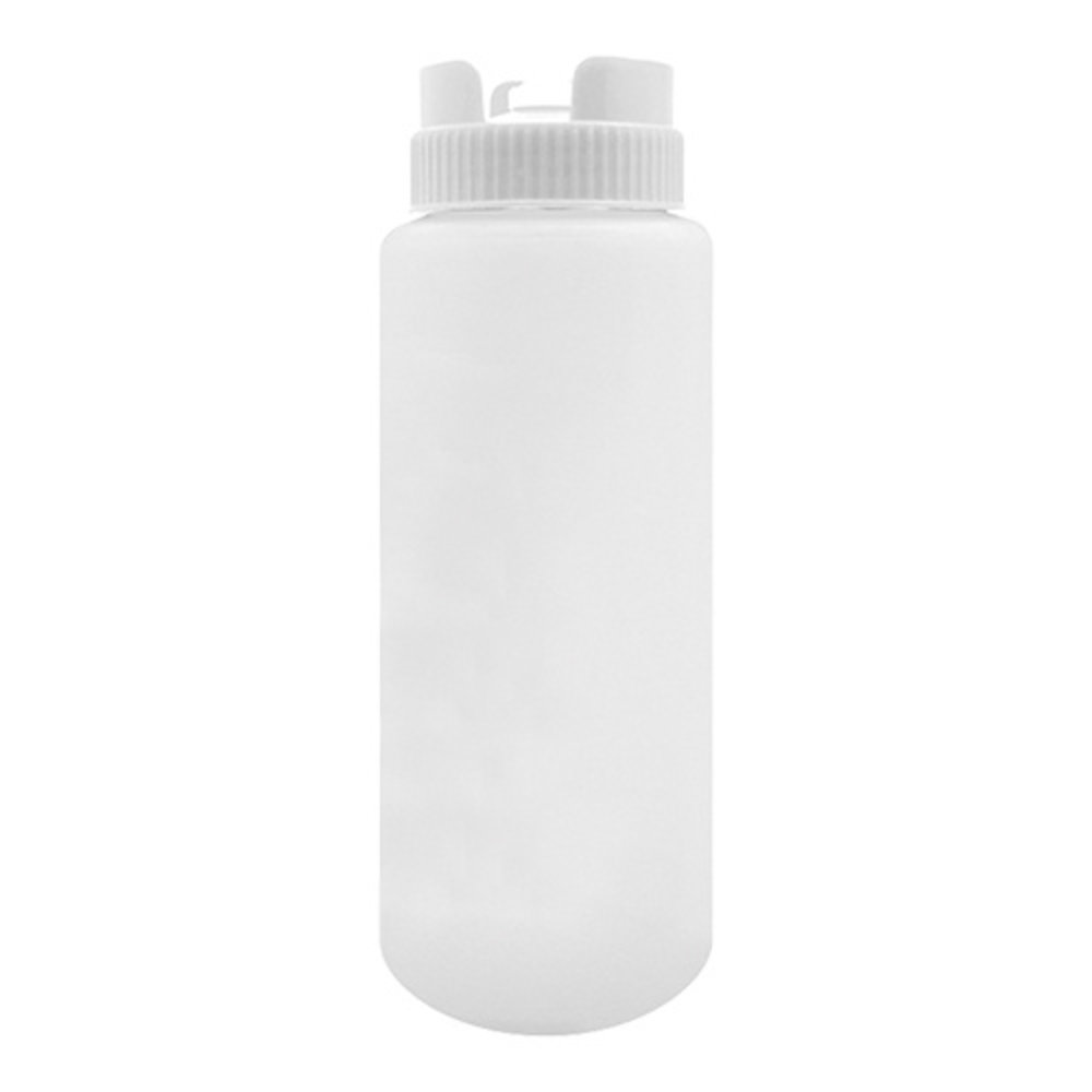 Emga Doseerfles | Wit | Non-drip | Maatverdeling | 0.72l | ø70x230(h)mm