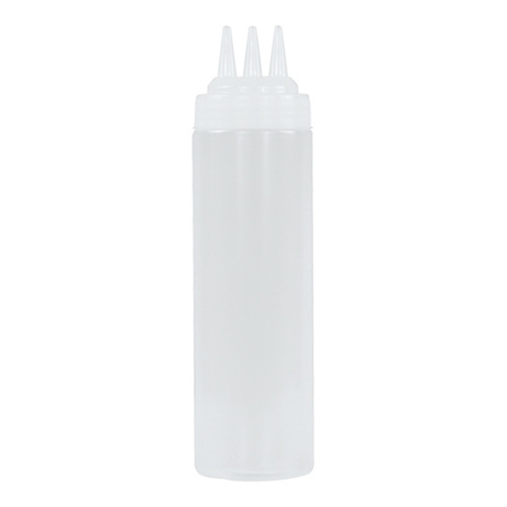Emga Doseerfles | Wit | 3 Uitlopen | Maatverdeling | 0.72l | ø70x240(h)mm