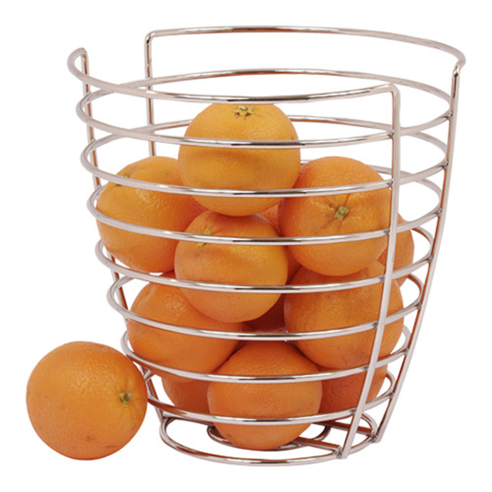 Emga Fruitkorf Verchroomd ø25x24(h)cm