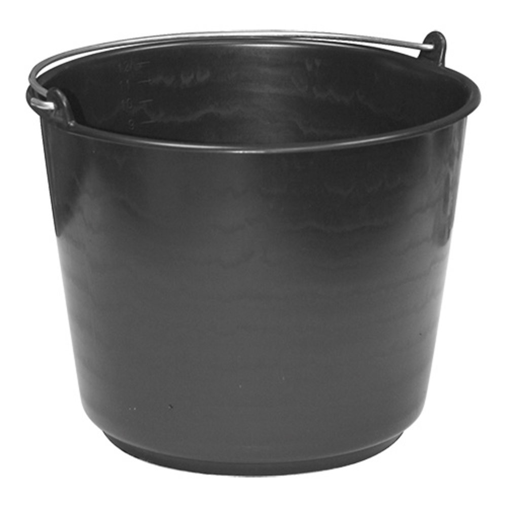 Emga Emmer Kunststof Met Maatverdeling 20l - ø35x34(h)cm