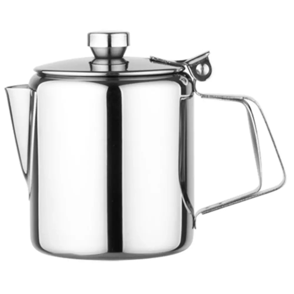 Emga Koffiekan | Rvs | Gepolijst | Met Deksel | 0.34l | ø70x90(h)mm