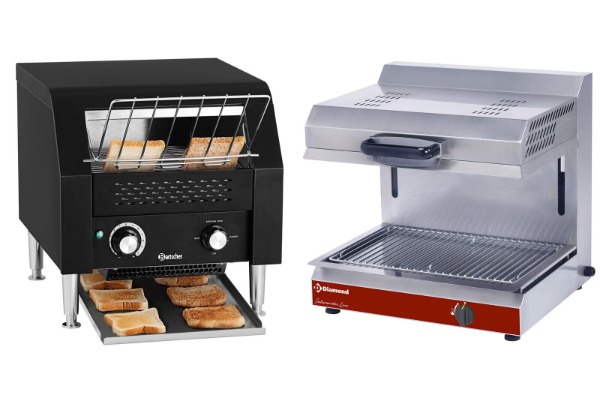 Tosti-Apparaten, Toasters & Salamanders